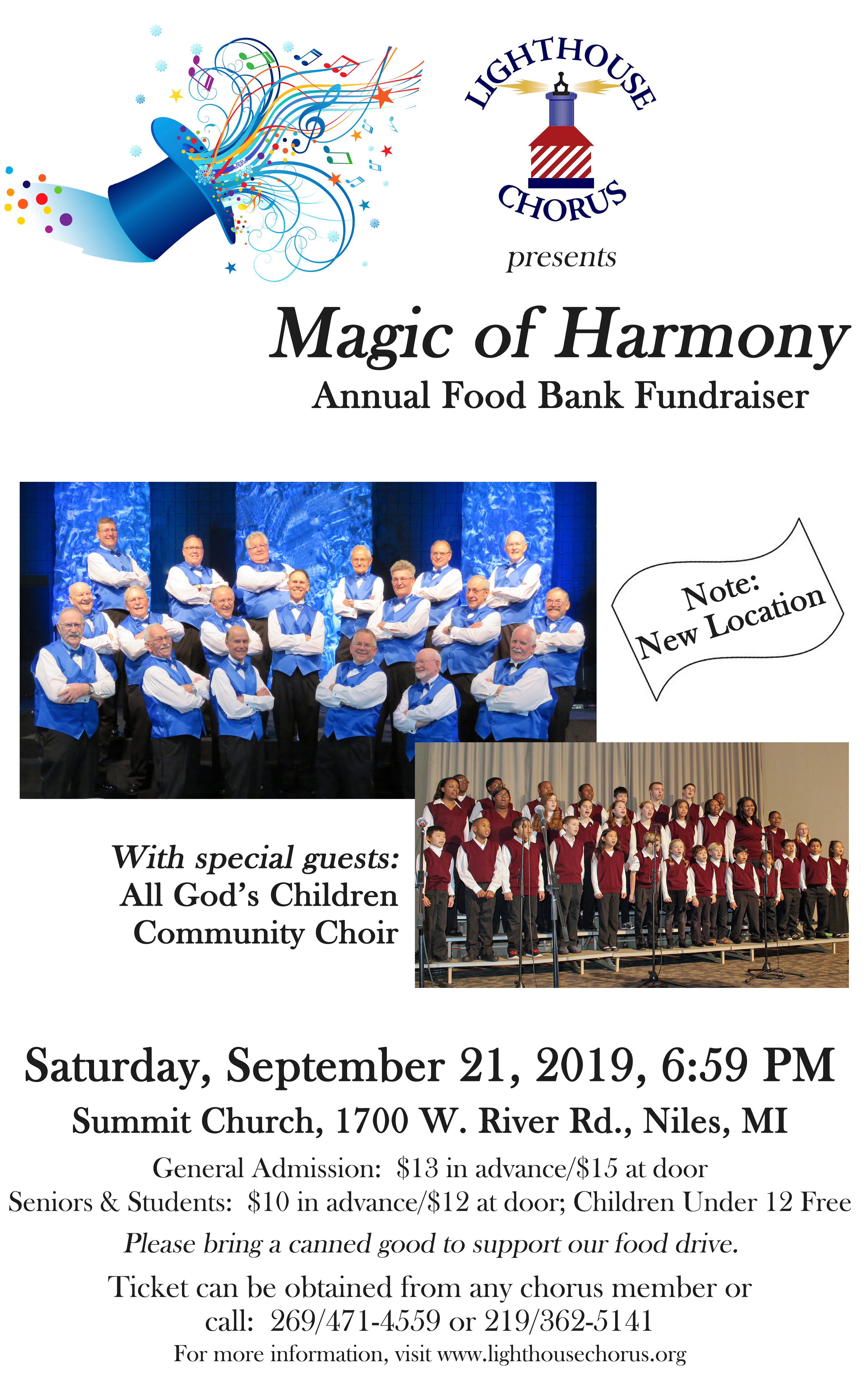 Magic of Harmony Half Sheet Flyer
